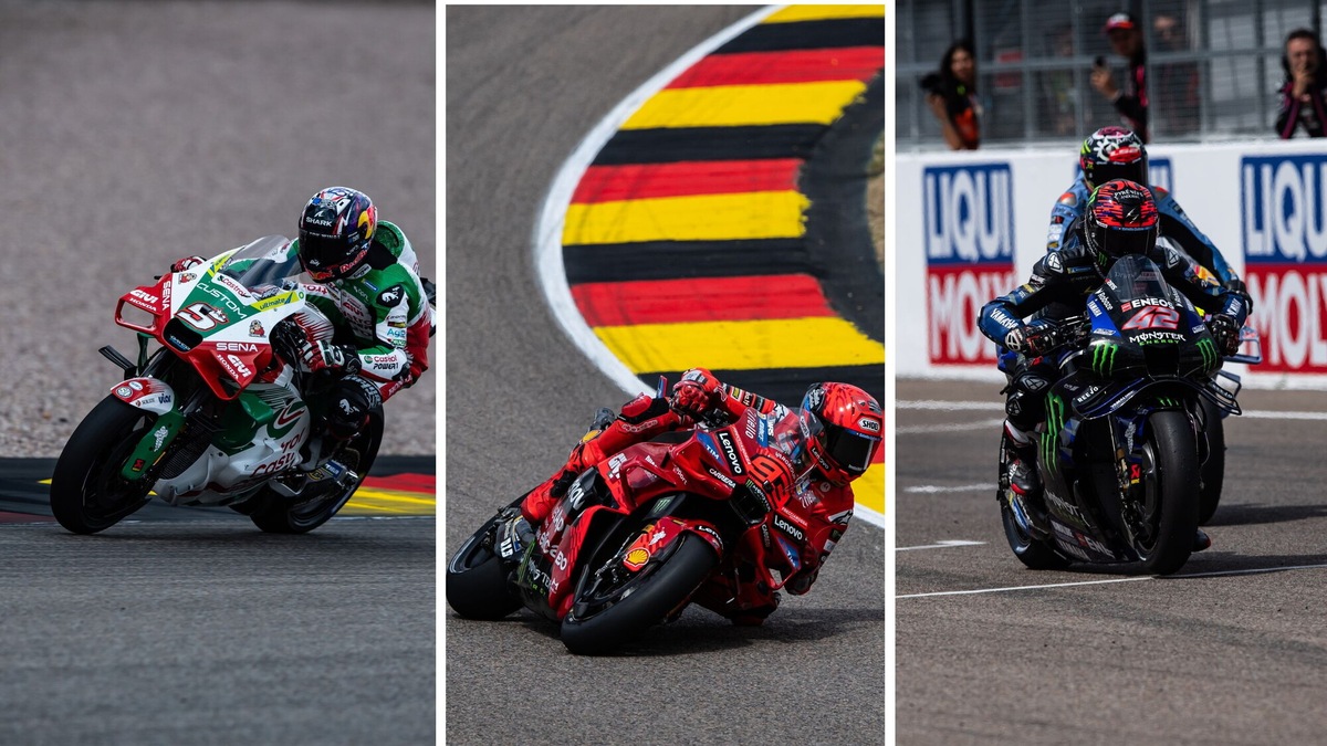 MotoGP, la griglia di partenza del GP di Germania
