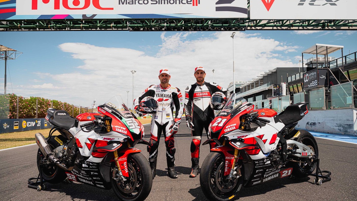 CIV, DMR Racing festeggia i 70 anni di Yamaha nella Racing Night