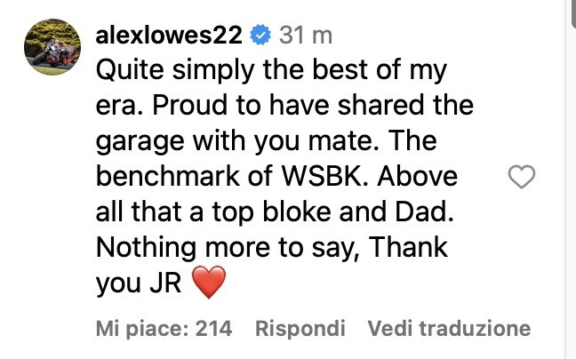 SBK, Razgatlioglu omaggia Rea: “Non dimenticherò mai i momenti in cui mi hai aiutato”