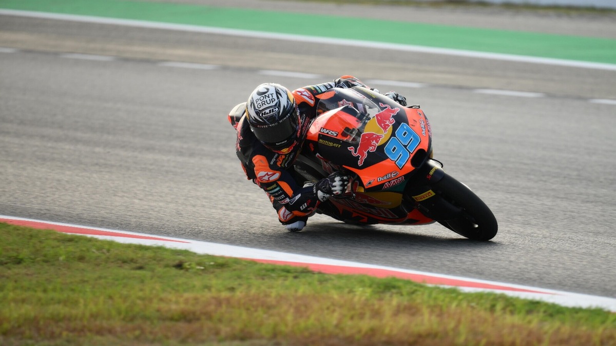 Moto3 Barcellona: Rueda leader delle Fp1 su Muñoz, caduta per Quiles