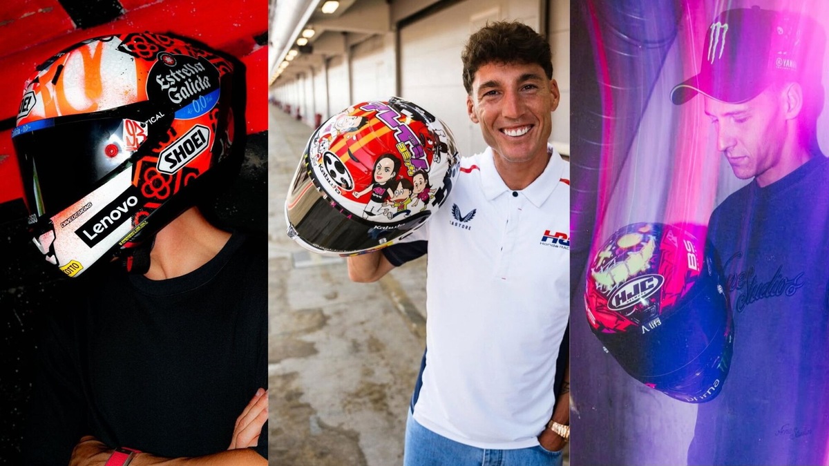 MotoGP, da Marquez a Quartararo e Martin ma non solo: ecco i caschi speciali di Barcellona