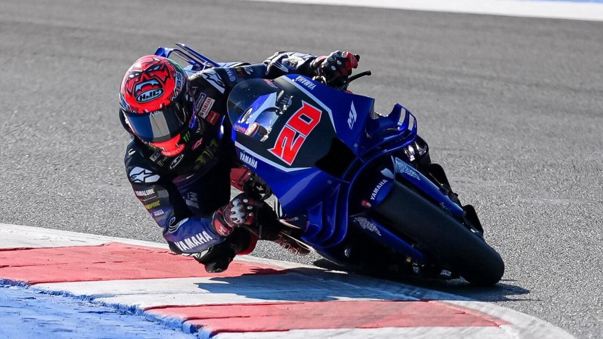 Test Misano, Quartararo stronca la Yamaha V4: “Ad oggi è peggio di quella attuale”