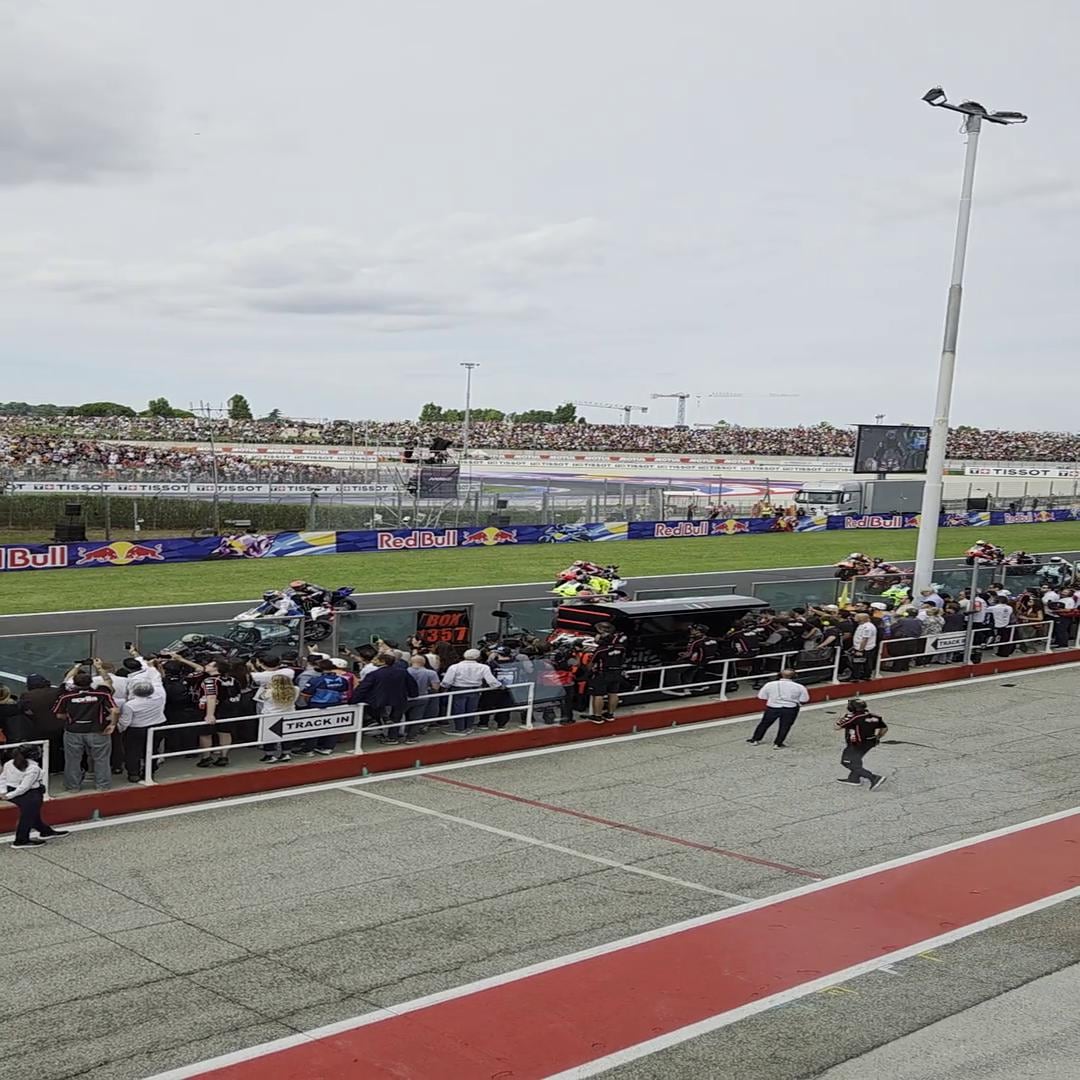 MotoGP, la partenza del GP di Misano