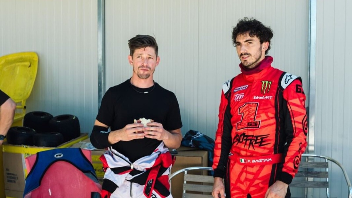 Dalle moto ai kart: Stoner, Pecco e Valentino si sfidano sulle quattro ruote