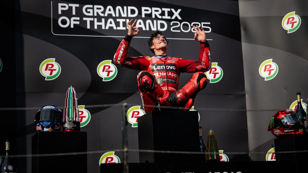 MotoGP, tutti i festeggiamenti di Marc Marquez nel 2025