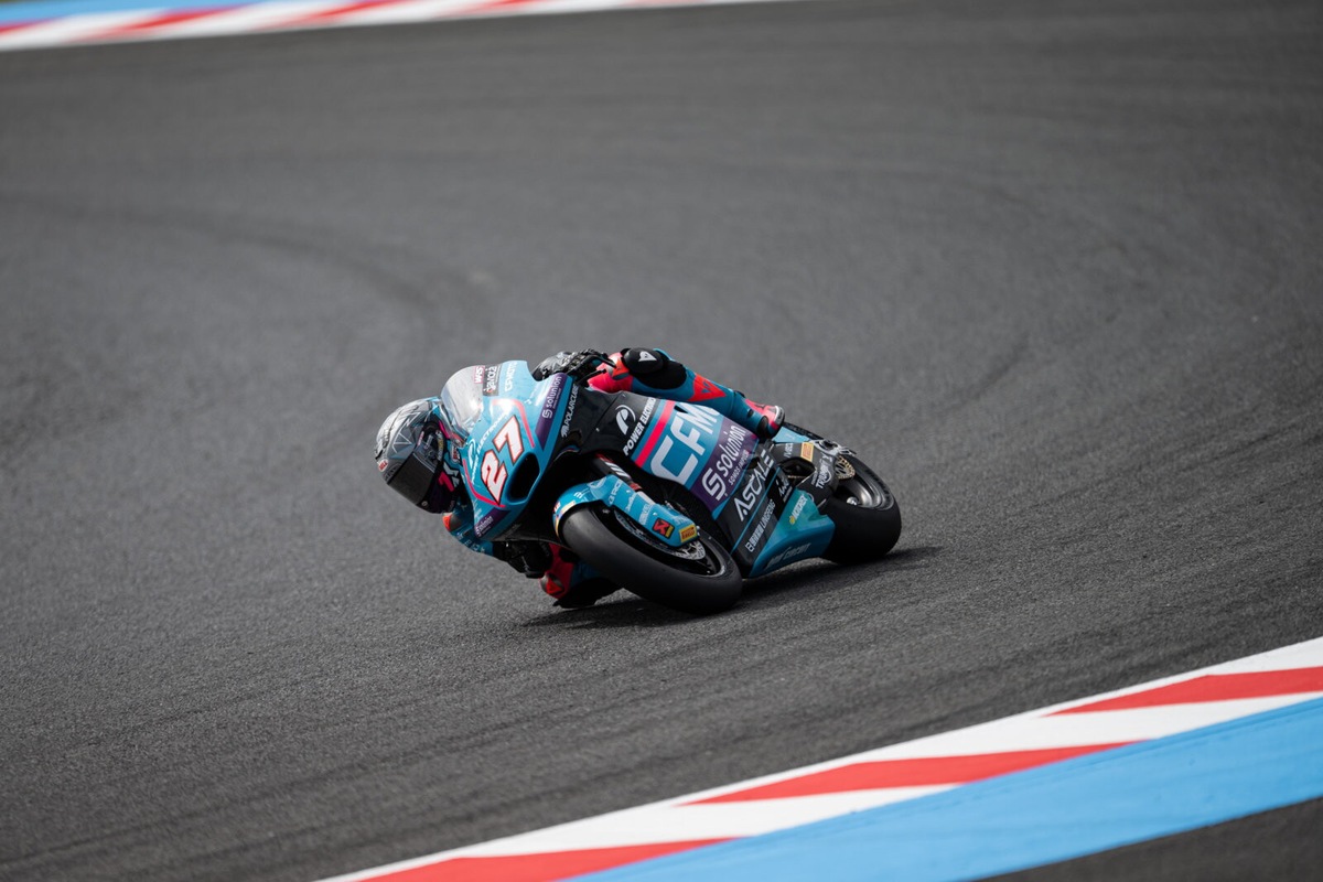 Moto2 Motegi: Daniel Holgado conquista il Giappone, out Celestino Vietti, sesto Tony Arbolino