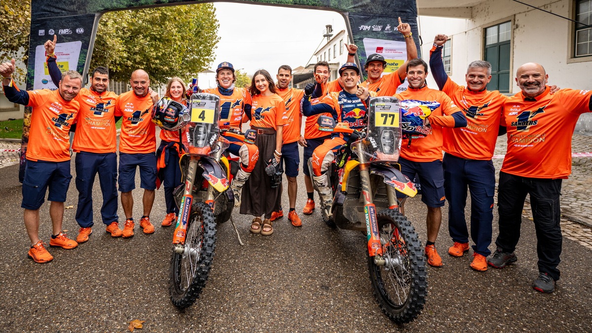 Rally Raid: Sanders e la KTM sul tetto del mondo con un round d'anticipo