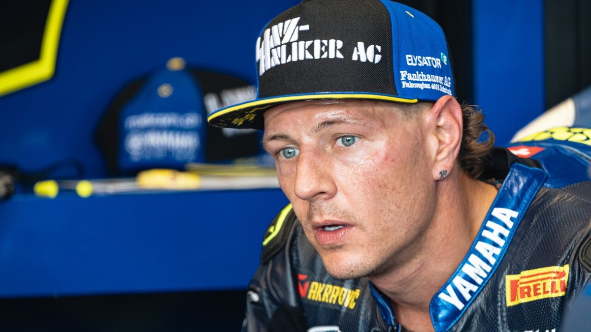 Infortunio in allenamento: niente Estoril SBK per Aegerter