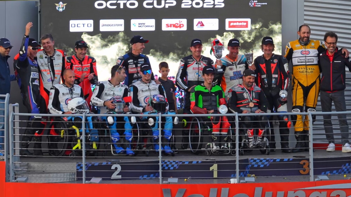 Vallelunga incorona i nuovi Campioni Italiani di Motociclismo Paralimpico: Malagoli per le 1000cc. Montoya per le 600cc