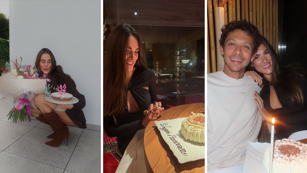 Valentino Rossi festeggia il compleanno di Francesca Sofia Novello