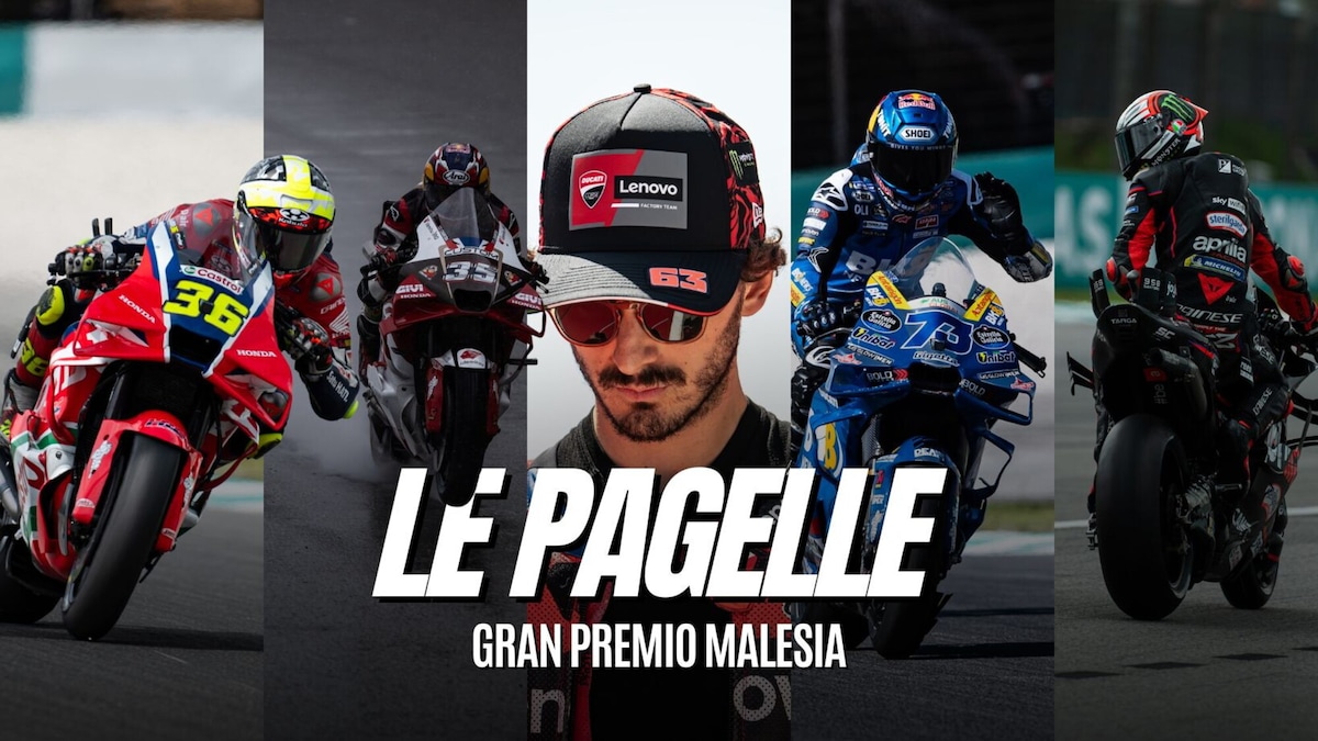 MotoGP Sepang, pagelle: Marquez Vice Re, Mir analitico, Bagnaia forato, Bezzecchi toppato