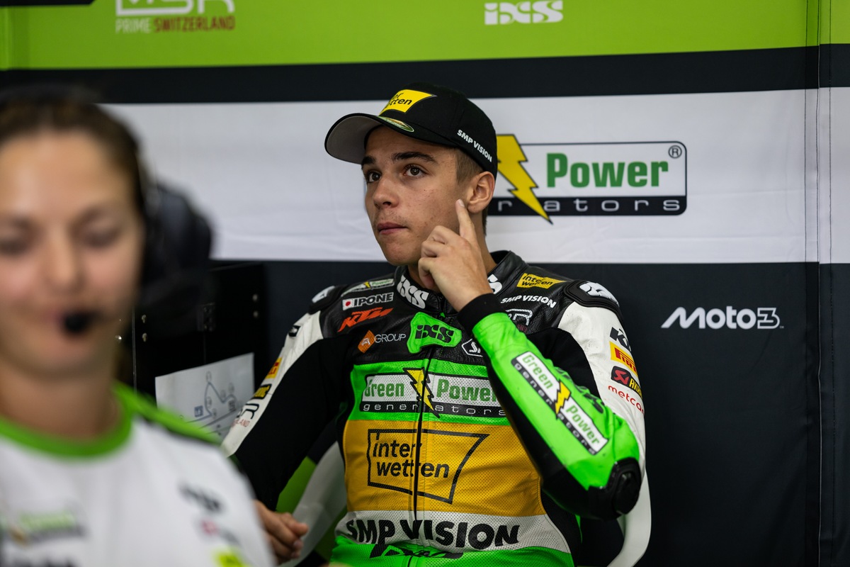 Moto3: Noah Dettwiler è stabile e non più in condizioni critiche