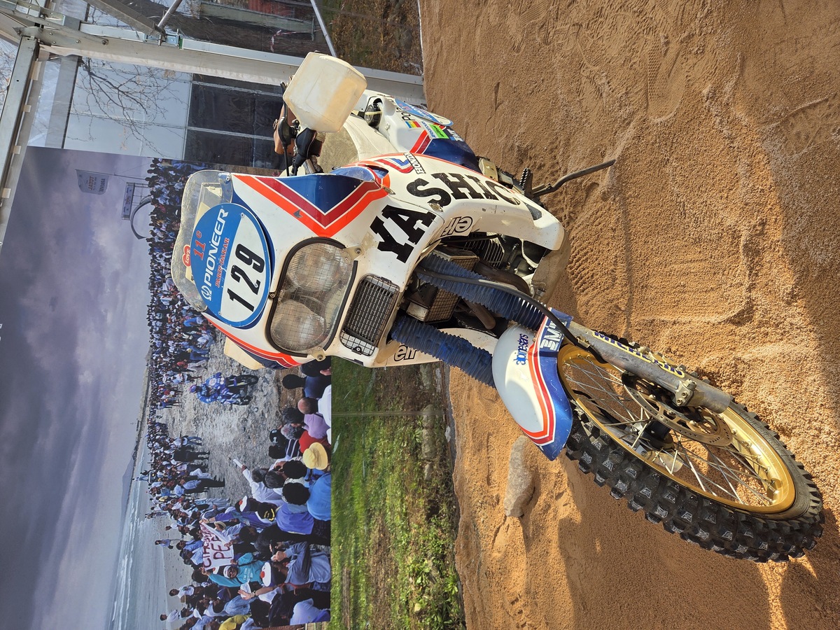 EICMA 2025, dalla moto di Sabine alla KTM di Sanders: tutta la storia della Dakar