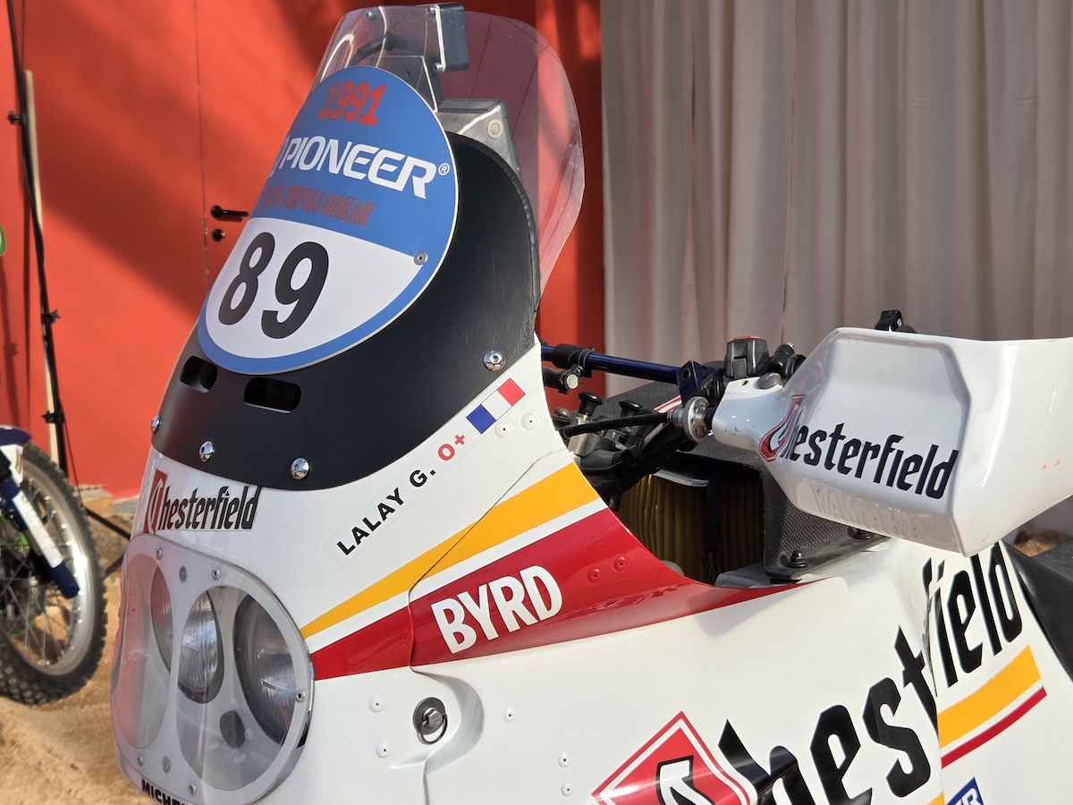 EICMA 2025, dalla moto di Sabine alla KTM di Sanders: tutta la storia della Dakar