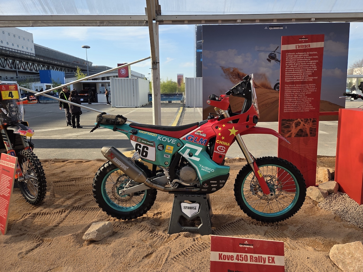 EICMA 2025, dalla moto di Sabine alla KTM di Sanders: tutta la storia della Dakar