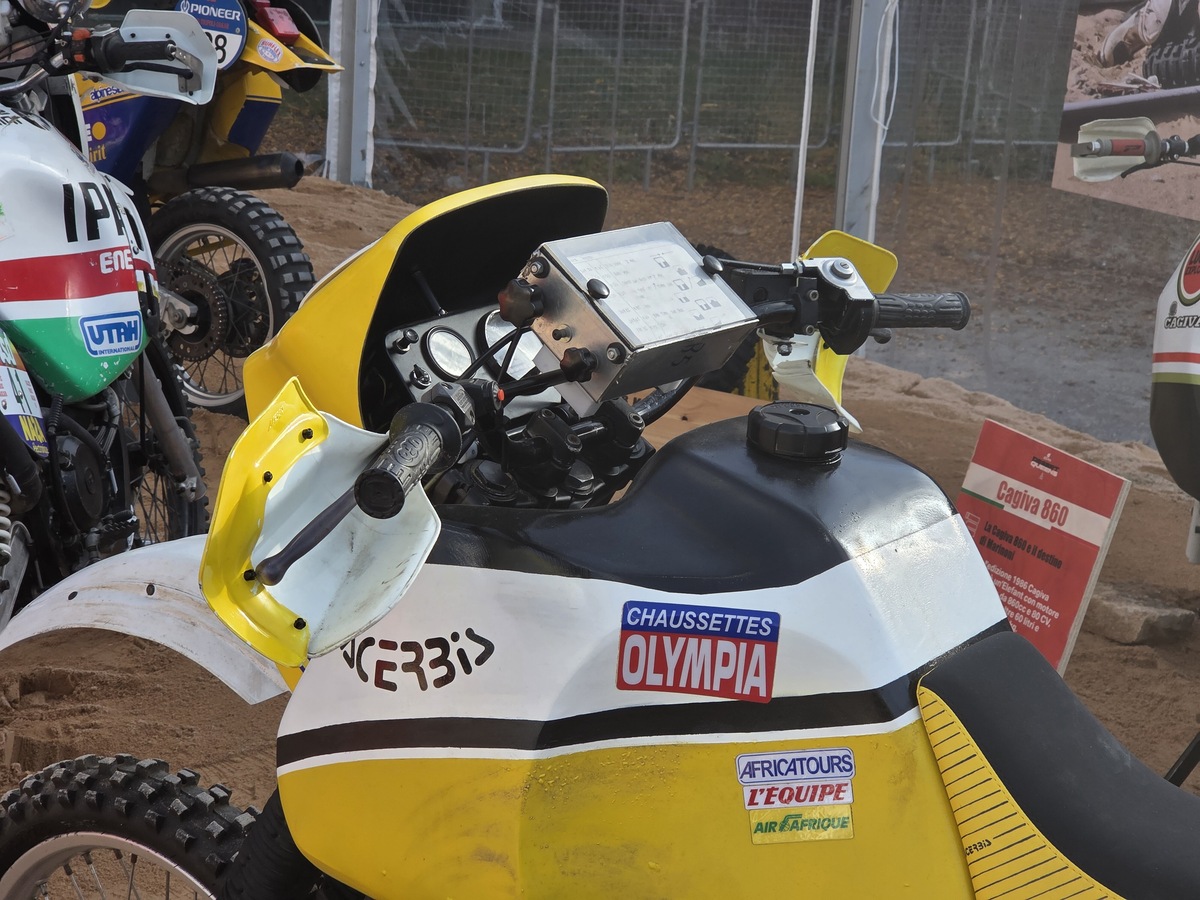 EICMA 2025, dalla moto di Sabine alla KTM di Sanders: tutta la storia della Dakar