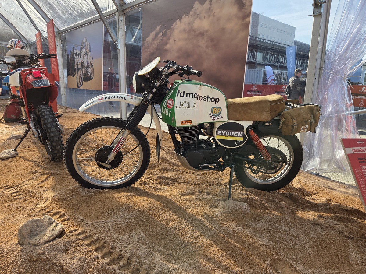 EICMA 2025, dalla moto di Sabine alla KTM di Sanders: tutta la storia della Dakar