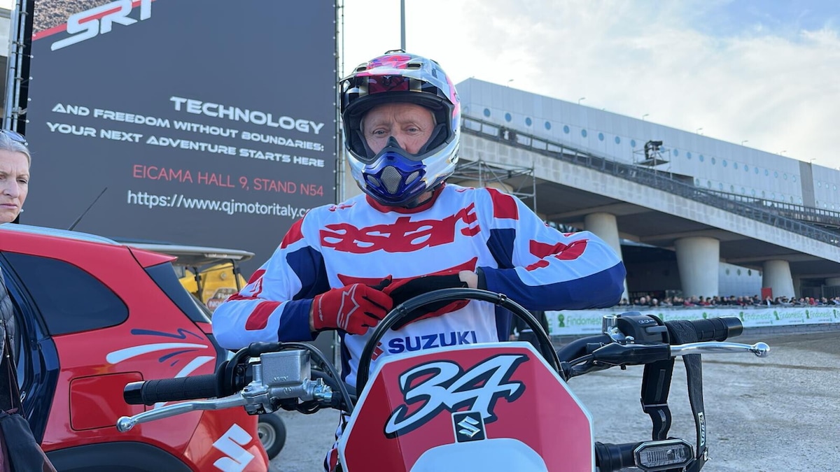 Kevin Schwantz torna a correre ad EICMA 2025