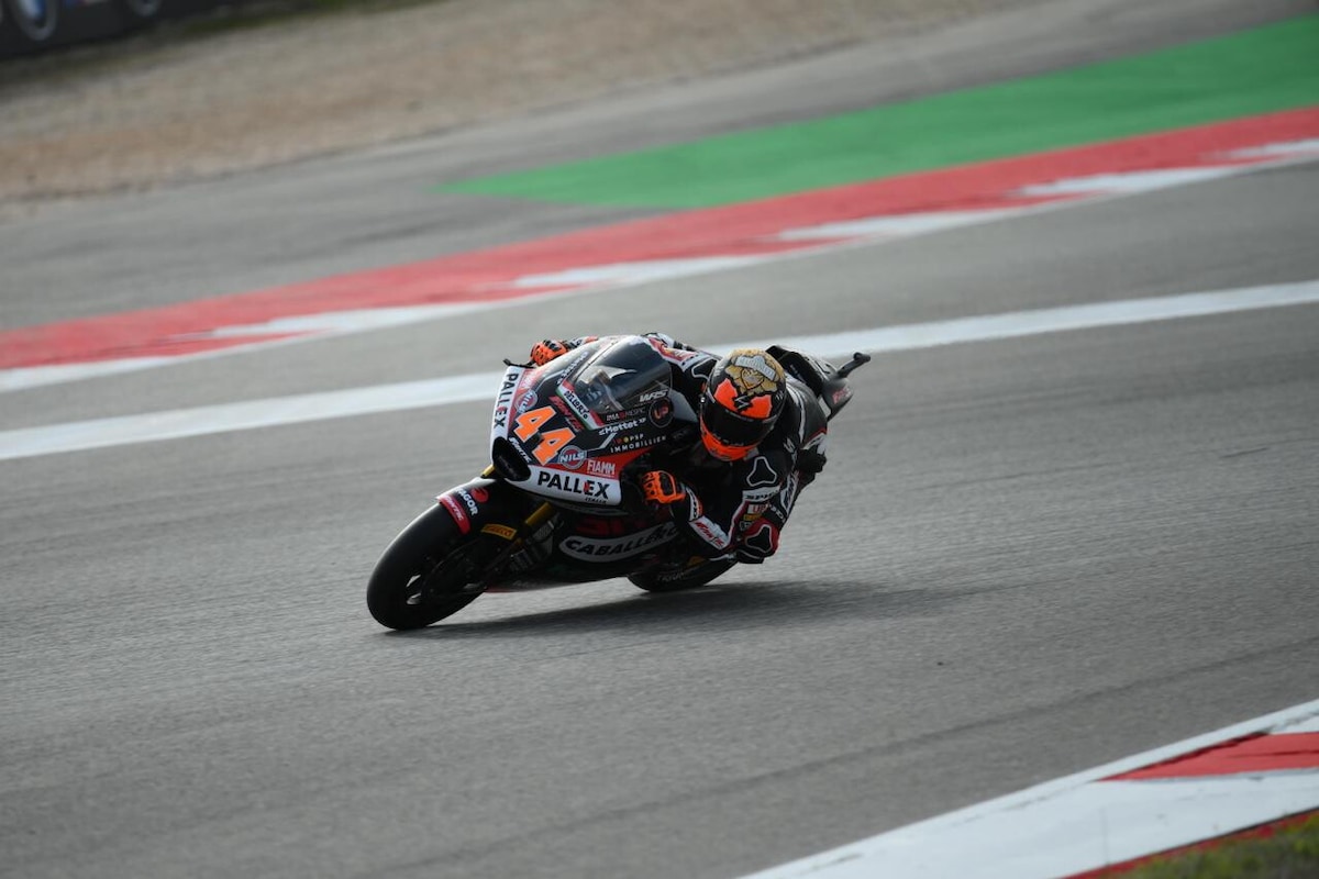 Moto2 Portimao: Aron Canet apre le danze precedendo Jake Dixon, quarto Celestino Vietti
