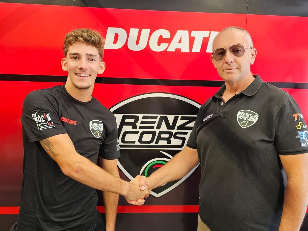 Dalla Moto3 alla SSP: Riccardo Rossi con Renzi Corse per il 2026