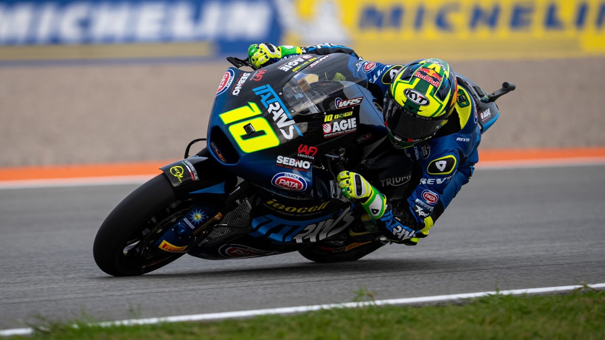 GP Valencia: Diogo Moreira è il nuovo campione del mondo della Moto2, è la prima volta per il Brasile