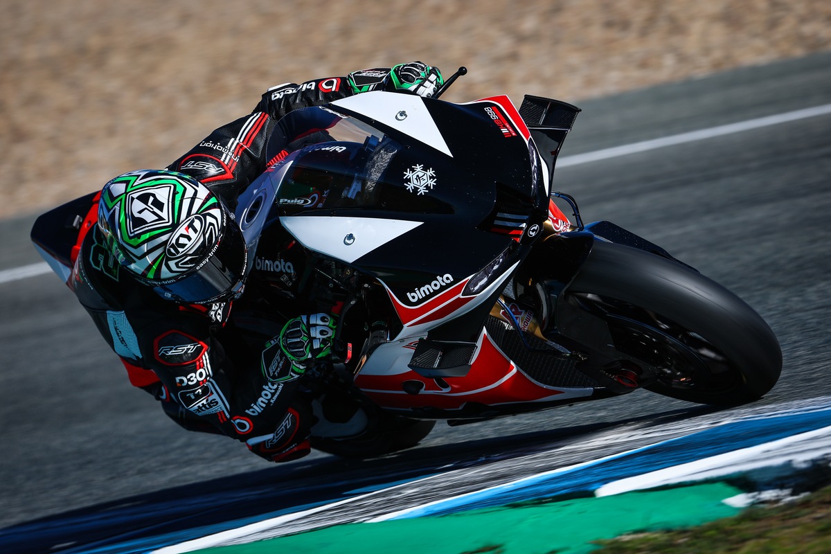 SBK Jerez Test: Alex Lowes chiude il 2025 con il miglior tempo, Petrucci a sei decimi