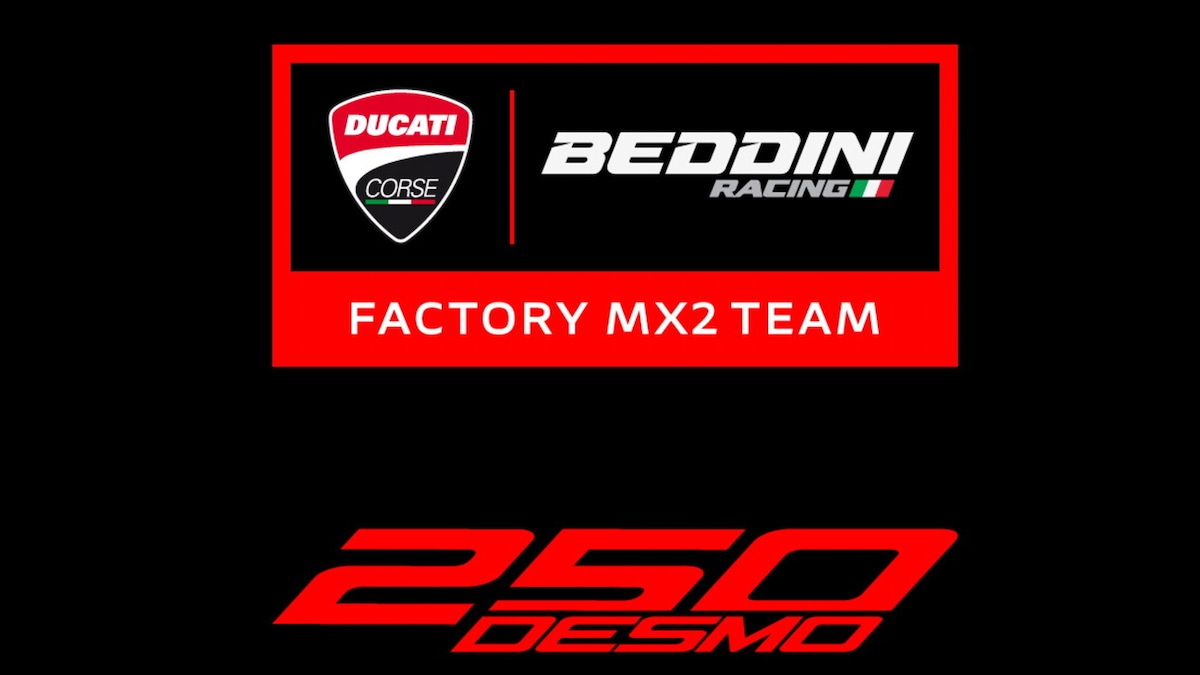 MX2: Ducati debutta in MX2 e in EMX250