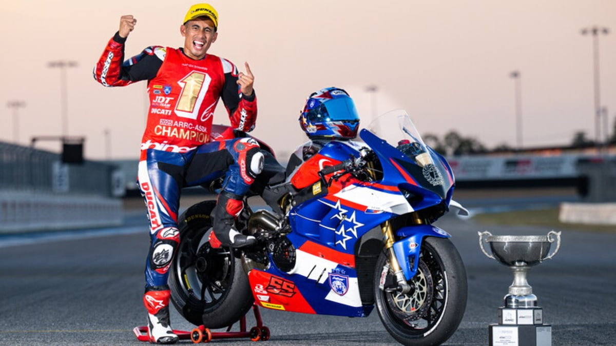 Ducati alla conquista dell’Asia: Syahrin campione dell’ASB1000 con la Panigale