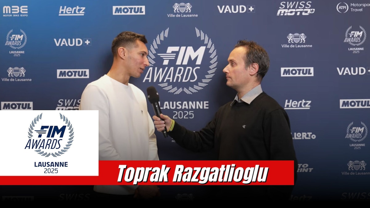 Toprak Razgatlioglu: "Sogno di tornare un giorno ai FIM Awards da campione della MotoGP"