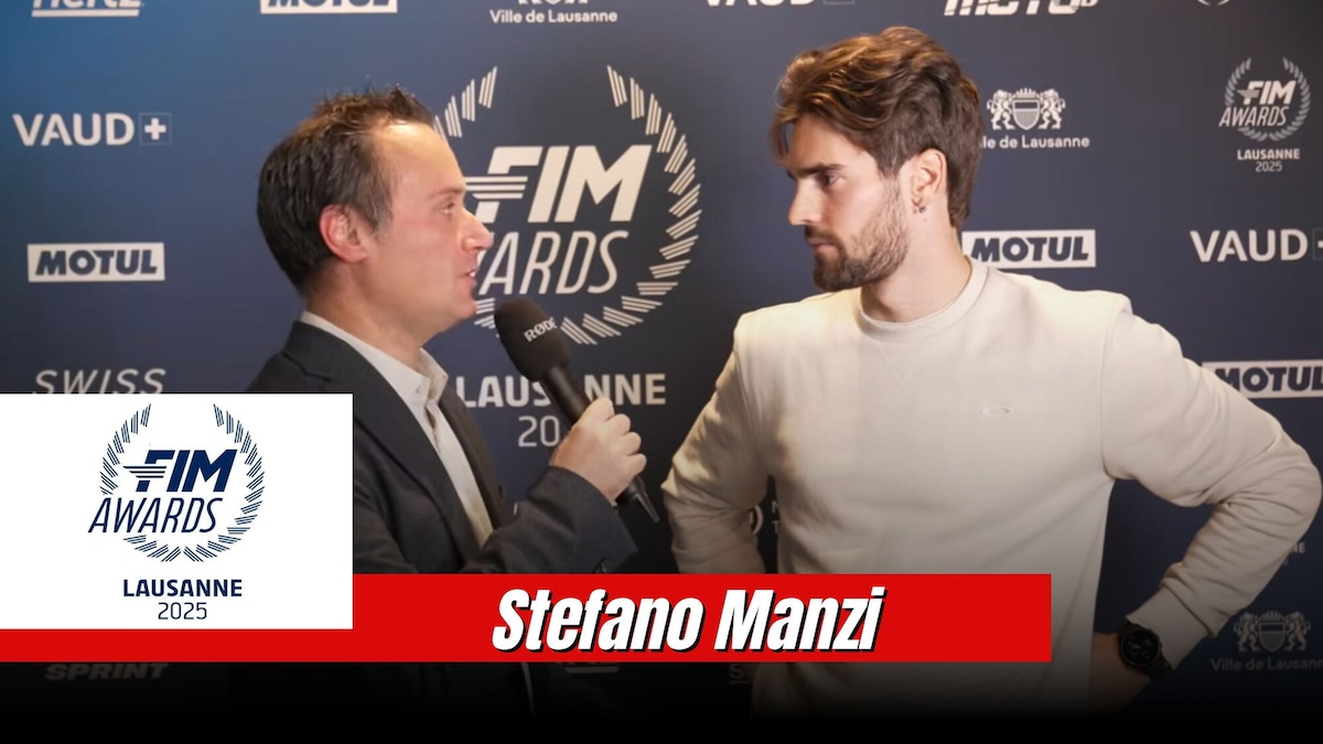 Stefano Manzi tra la stagione passata e il 2026 in SBK, ecco cosa ci ha raccontato FIM Awards 2025