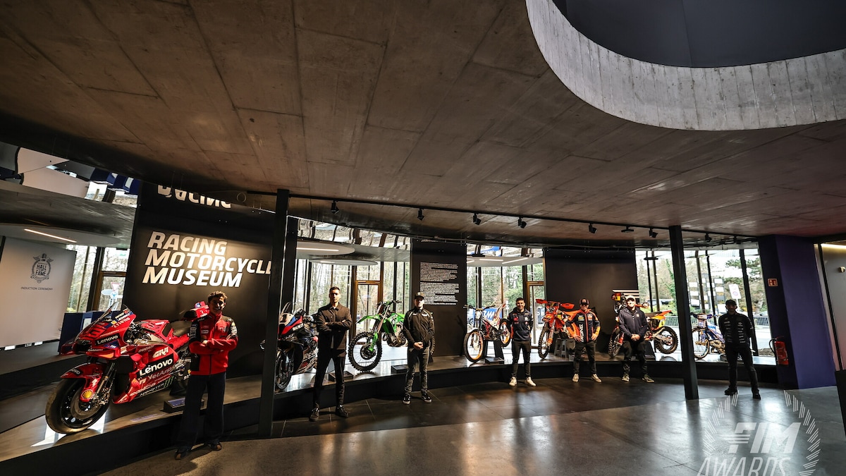 Inaugurato il Racing Motorcycle Museum: dalla Yamaha di Kenny Roberts alla Honda di Marquez