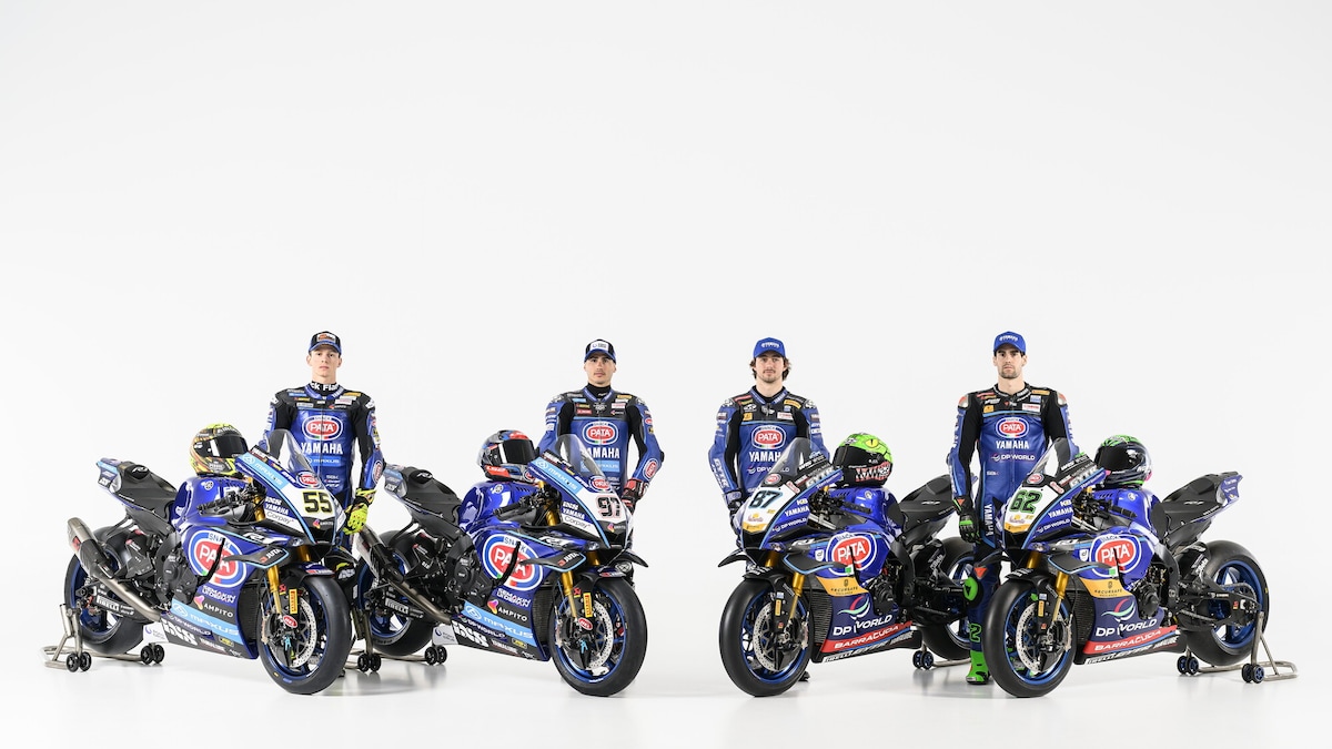 Superbike: Yamaha presenta le formazioni ufficiali, scompare Monster Energy
