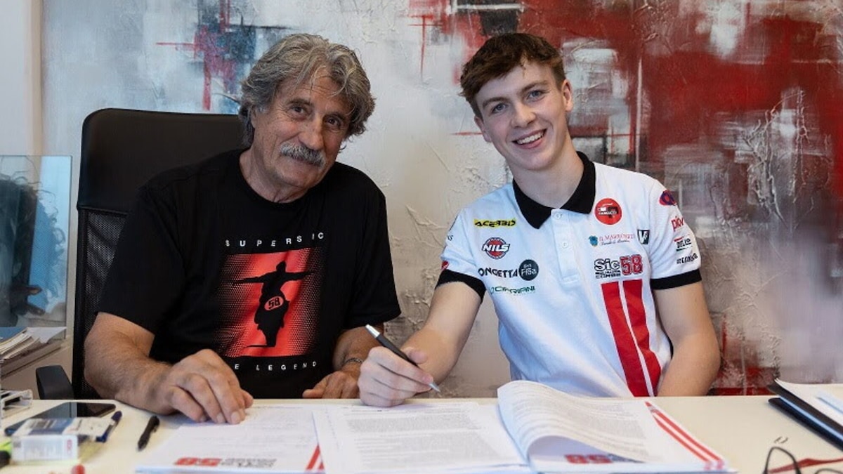 Moto3, Simoncelli: “La presentazione della SIC58 Squadra Corse sarà a luglio, a Coriano”