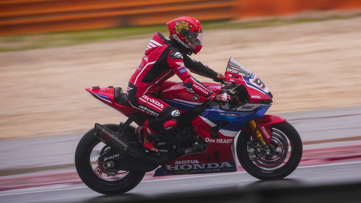 Test SBK, Dixon: “Arrivando dalla Moto2 ho dovuto cambiare stile di guida”