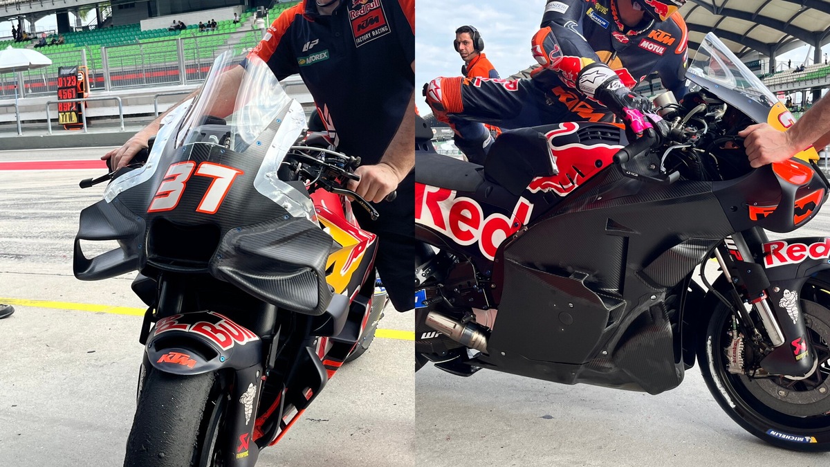 Test Sepang, KTM all'attacco: ecco la nuova carena