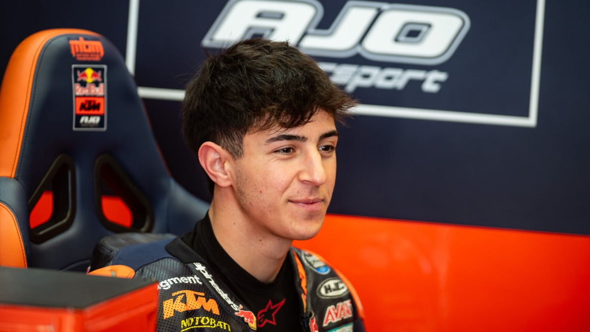 Moto2, Rueda al debutto: “Voglio divertirmi e lottare per la vittoria”