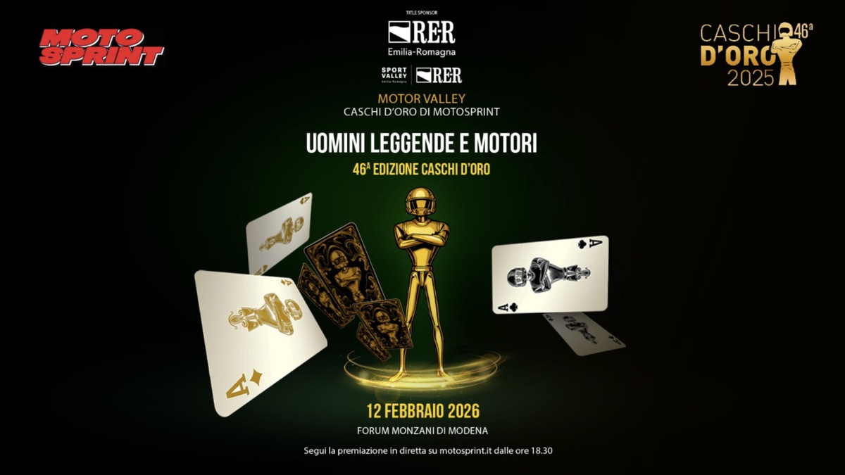 Caschi d’Oro Motosprint 2025: dove seguire la diretta