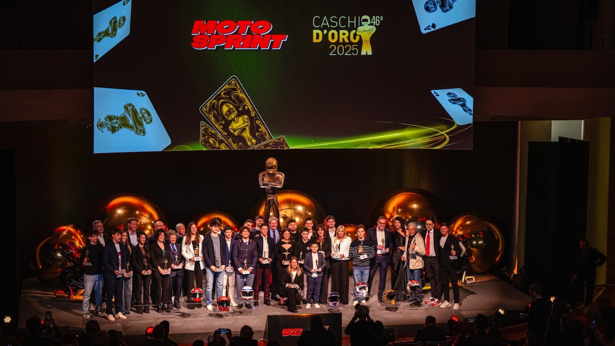 Celebrata a Modena la 46ª edizione dei Caschi d'Oro Motosprint