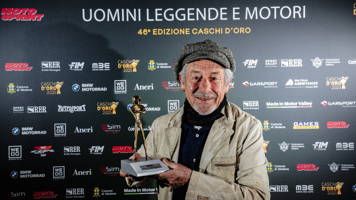 Caschi d'Oro, Lucchinelli: "Fino a 20 anni ho fatto il ruspista, poi il titolo. Marquez vuole più titoli di Rossi"