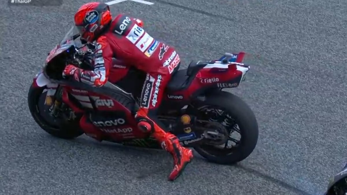 MotoGP, rischio di Marquez che sfiora il disastro