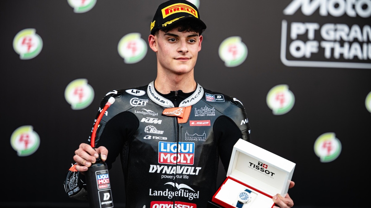 Moto3, si comincia con pole da record di Almansa in Thailandia. Pini 9°