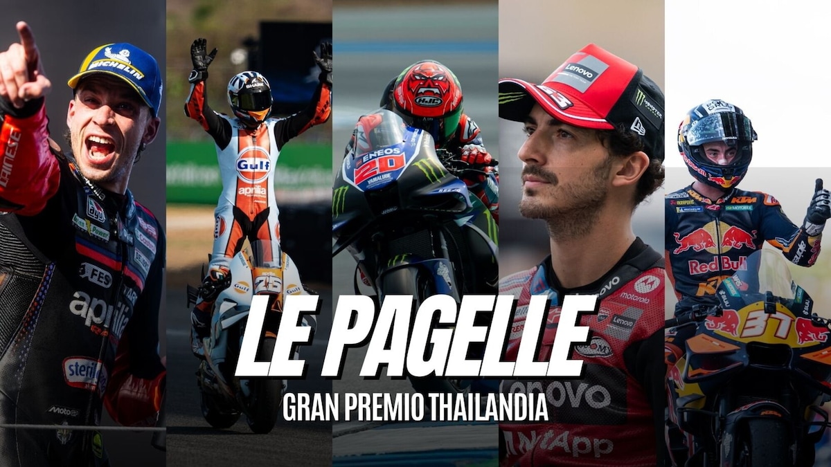 MotoGP, le pagelle di Buriram: Bezzecchi da favola, Bagnaia opaco, Quartararo in crisi
