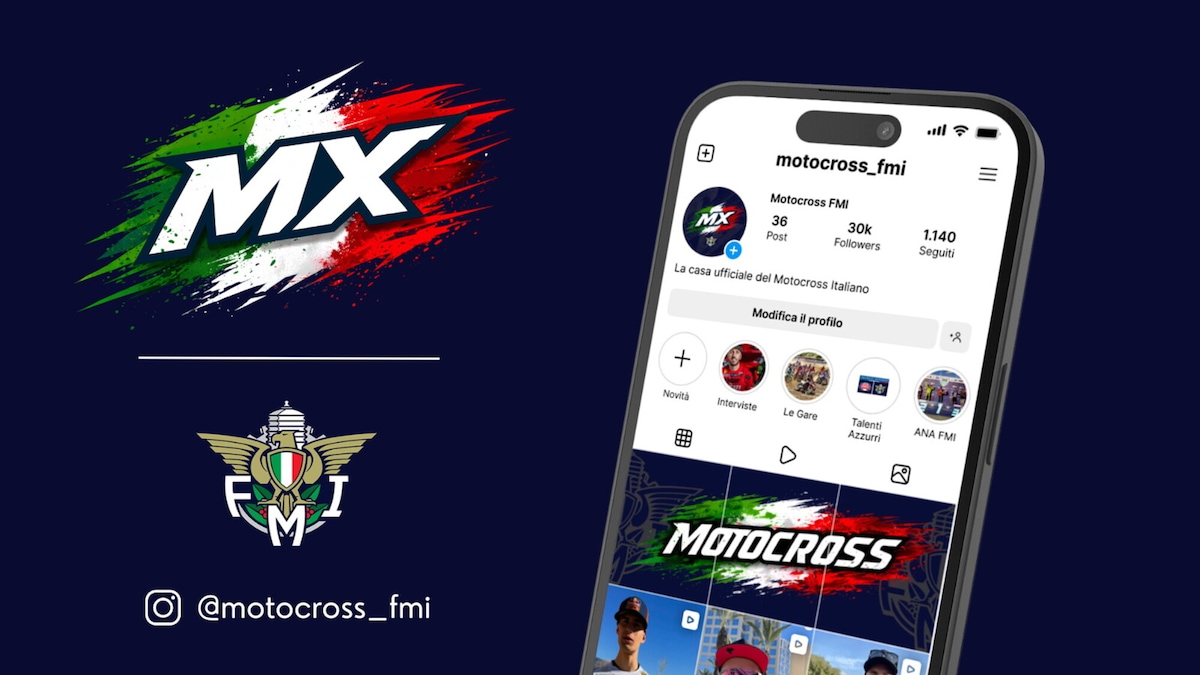 Nasce il nuovo profilo Instagram dedicato al motocross italiano
