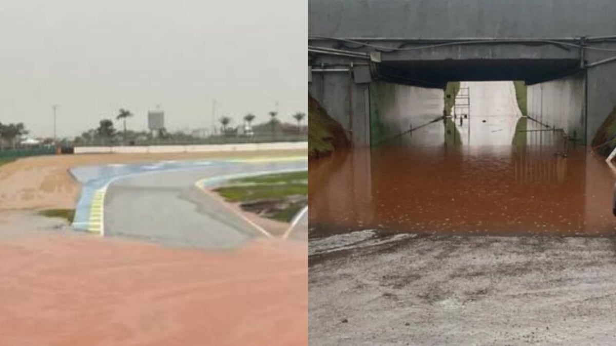 Circuito di Goiania allagato: MotoGP del Brasile a rischio?