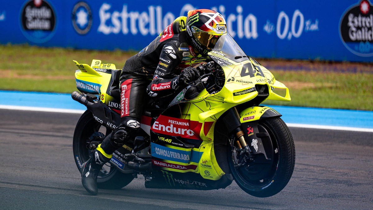 MotoGP Brasile: Di Giannantonio dal Q1 alla pole, 2° Bezzecchi, Bagnaia 11°