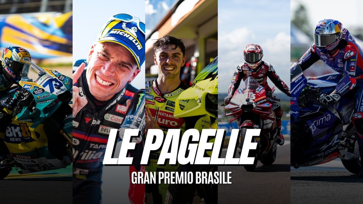 MotoGP Brasile, le pagelle: Bezzecchi da favola, Martin è tornato, buio Bagnaia