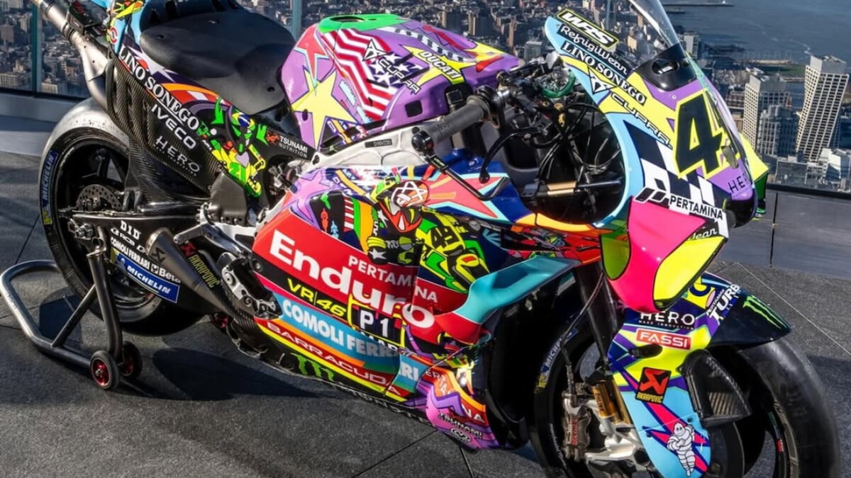 VR46 Racing Team si rifà il look per Austin: ecco la nuova Desmosedici