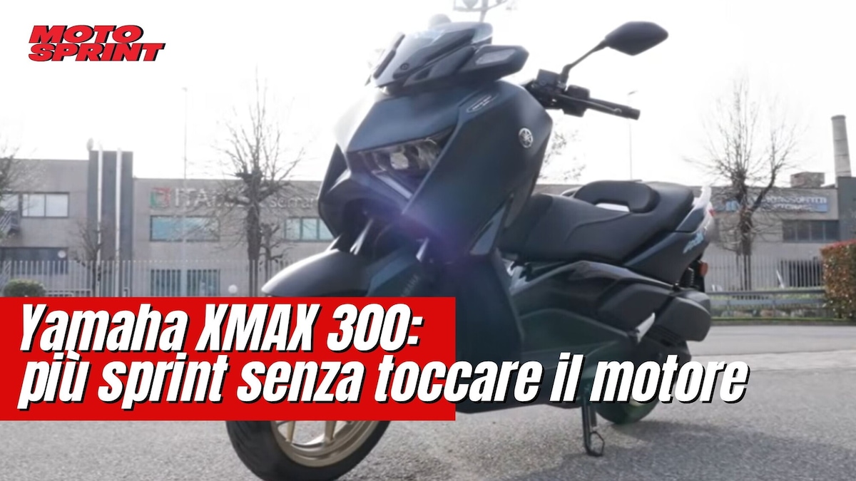 Polini Yamaha Xmax 300: uno che fa la differenza