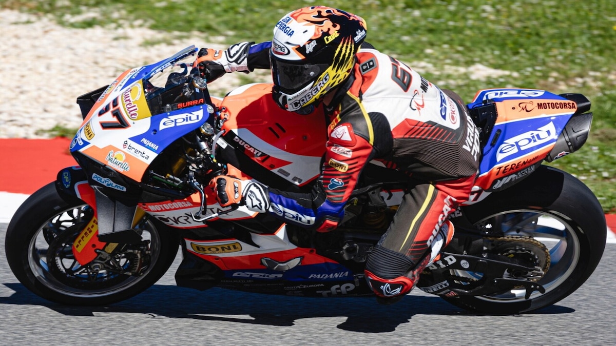 SBK, Surra già meglio di Vickers: sei punti in più per Alberto e Motocorsa