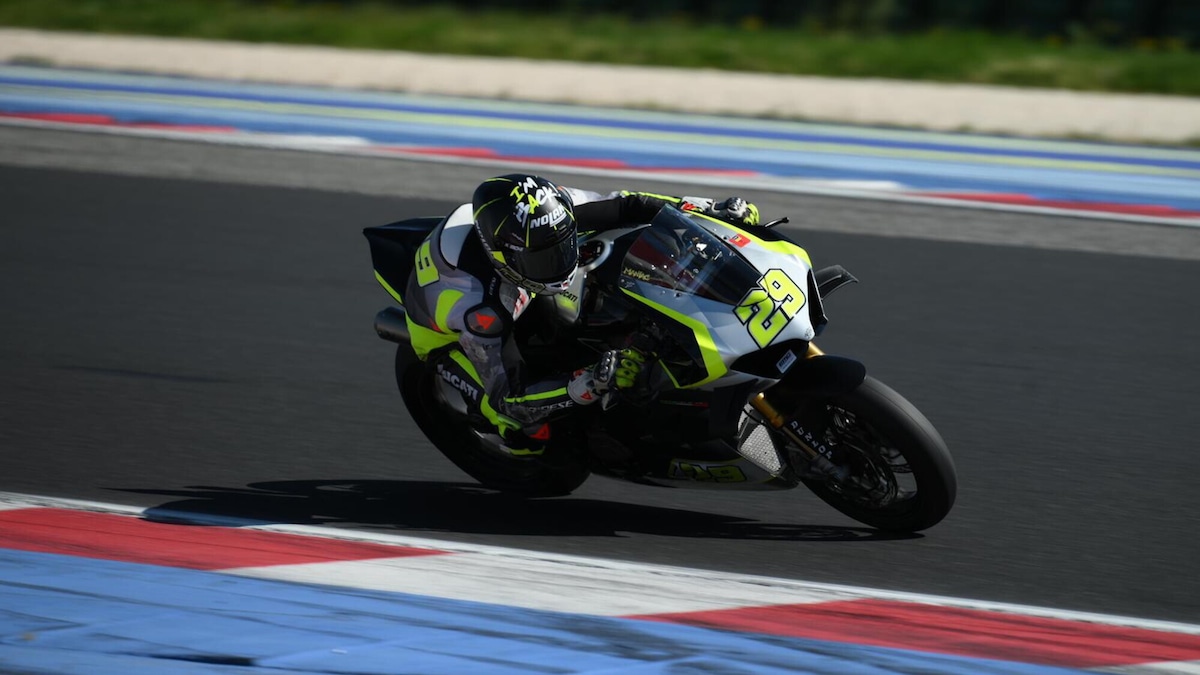 Sorpresa a Misano: Andrea Iannone in pista con Cecchini Racing Team